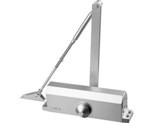 Дверной доводчик MAXComfort, до 100 кг, цвет серебро STAYER 37915-100