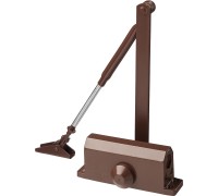 Дверной доводчик MAXComfort, до 40 кг, коричневый серебро STAYER 37917-50