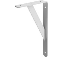 Усиленный уголок-кронштейн 250x150x30x4 мм, белый STAYER 37420-1