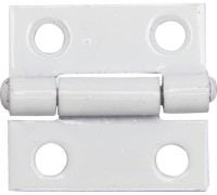 Карточная петля 25x24x1.0 мм, цвет белый STAYER 37611-25-2