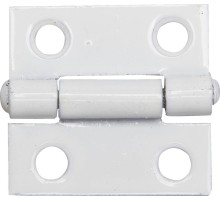 Карточная петля 25x24x1.0 мм, цвет белый STAYER 37611-25-2