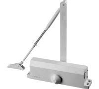 Дверной доводчик MAXComfort, до 100 кг, белый серебро STAYER 37916-100