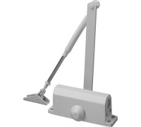 Дверной доводчик MAXComfort, до 40 кг, белый серебро STAYER 37916-50