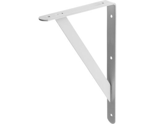 Усиленный уголок-кронштейн 300x200x30x4 мм, белый STAYER 37422-1