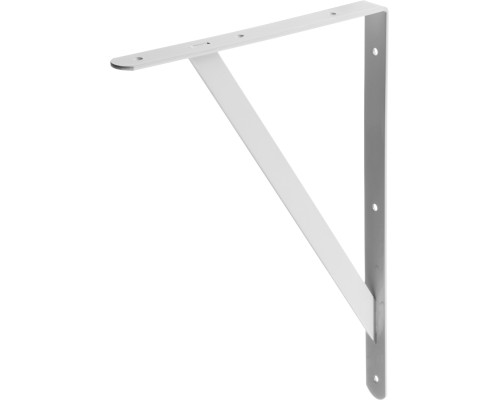 Усиленный уголок-кронштейн 400x280x30x4 мм, белый STAYER 37423-1