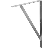 Усиленный уголок-кронштейн 500x330x30x4 мм, оцинкованный STAYER 37424-5