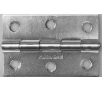 Карточная петля 75x50x1.6 мм, цвет белый цинк STAYER 37611-75-1