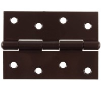 Карточная петля 100x70x1.8 мм, цвет коричневый STAYER 37611-100-3