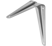 Уголок-кронштейн 100x125 мм, серый STAYER 37401-2