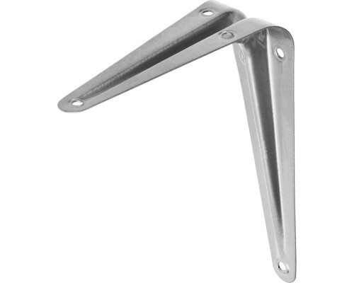 Уголок-кронштейн 100x125 мм, серый STAYER 37401-2