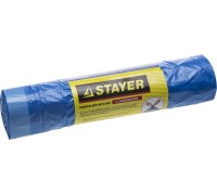 Мусорные мешки Stayer 30 л, 20 шт, голубые, с завязками STAYER 39155-30