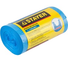 Мусорные мешки Stayer 35 л, 30 шт, голубые, с "ушками" STAYER 39155-35