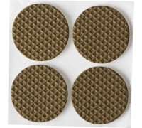Мебельные накладки d 35 мм, 4 шт, коричневые, ЭВА STAYER 40914-35