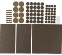 Набор мебельных накладок коричневые, самоклеящиеся, 98 шт STAYER 40916-H98
