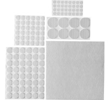 Набор мебельных накладок белые, самоклеящиеся, 125 шт STAYER 40917-H125