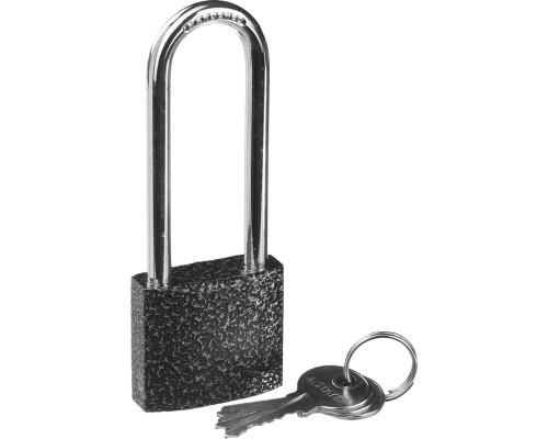 Навесной замок 38 мм, удлиненная дужка STAYER 37160-38-1