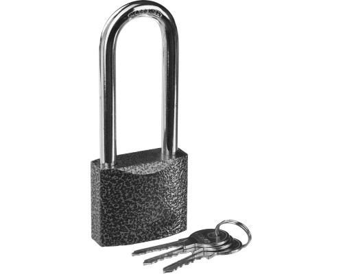 Навесной замок 50 мм, удлиненная дужка STAYER 37160-50-1