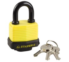 Навесной замок 50 мм, всепогодный STAYER 37140-40