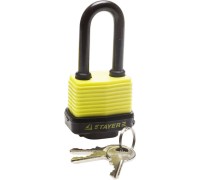 Навесной замок 50 мм, всепогодный, удлиненная дужка STAYER 37141-40