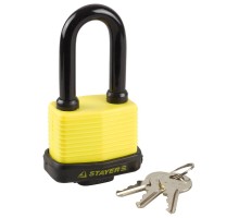 Навесной замок 60 мм, всепогодный, удлиненная дужка STAYER 37141-50