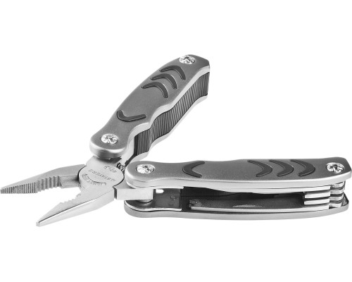 Мультитул 12 в 1, PROFESSIONAL металлические ручки с пластиковыми вставками, нейлоновый чехол STAYER 22853_z01