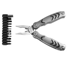 Мультитул 12в1, PROFESSIONAL силовая модель, с набором бит, нейлоновый чехол STAYER 22852_z01