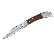 Складной нож 82 мм, средний, с деревянными вставками STAYER 47620-1_z01