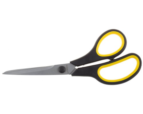 Хозяйственные ножницы 195 мм, изогнутые двухкомпонентные ручки STAYER 40466-19