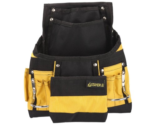 Поясная сумка для инструментов с 10 карманами нейлон STAYER 38605