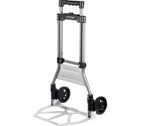 Складная хозяйственная тележка PROTruck, до 90кг, каркас из стали, платформа из алюминия, платформа 39х28см, колеса d13см, вес 4кг STAYER 38755-90
