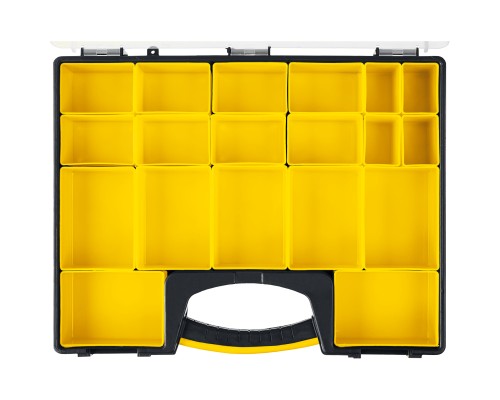 Пластиковый органайзер с 19 съемными лотками ROCKET-19, 420x330x50 мм, (16.5") STAYER 2-38032_z01