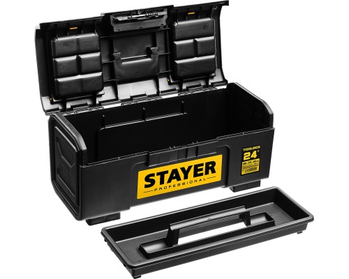 Пластиковый ящик для инструментов TOOLBOX-24, 590x270x255 STAYER 38167-24