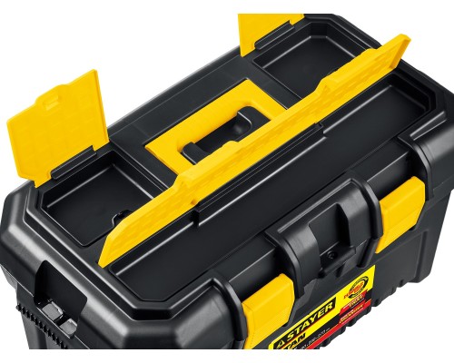 Пластиковый ящик для инструментов TITAN-22, 580x320x280 мм, (22") STAYER 38016-22