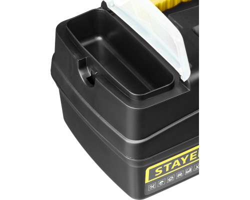 Пластиковый ящик для инструментов VEGA-12, 290x170x140 мм, (12") STAYER 38105-13_z03