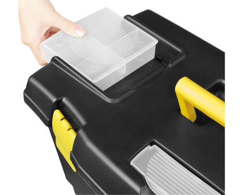 Пластиковый ящик для инструментов VEGA-24, 610x320x300 мм, (24") STAYER 38105-21_z03