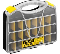 Пластиковый органайзер с 21 ячейкой SPACE-15, 380x310x70 мм, (15") STAYER 38038-15_z01