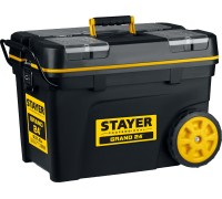 Пластиковый ящик-тележка для инструментов BIGPRO, 620x370x420 мм, (24.5") STAYER 38107-24_z01