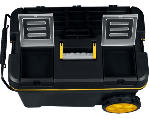 Пластиковый ящик-тележка для инструментов BIGPRO, 620x370x420 мм, (24.5") STAYER 38107-24_z01