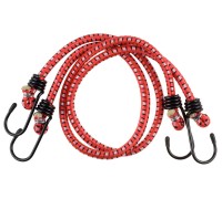 Крепежный шнур 60 см, d 7 мм, со стальными крюками, 2 шт, резиновый STAYER 40505-060_z01