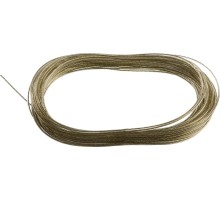 Хозяйственный трос 20 м, d 2 мм, стальной, в полимерной оболочке STAYER 50145-2