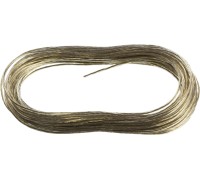 Хозяйственный трос 20 м, d 2.5 мм, стальной, в полимерной оболочке STAYER 50145-2.5