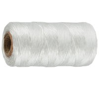 Полипропиленовый шпагат d 1.5 мм, 110 м, 800 текс, 32 кгс, белый STAYER 50071-110