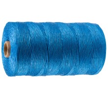 Полипропиленовый шпагат d 1.5 мм, 500 м, 800 текс, 32 кгс, синий STAYER 50075-500