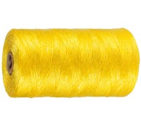 Полипропиленовый шпагат d 1.5 мм, 500 м, 800 текс, 32 кгс, желтый STAYER 50077-500