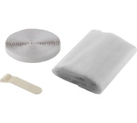 Противомоскитная сетка Comfort, белая, для окон, 1.1x1.3 м, с крепежной лентой STAYER 12480-11-13