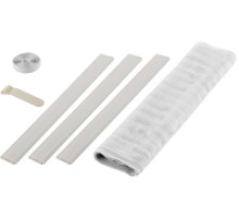 Противомоскитная сетка Comfort, белая, для двери, 1.0x2.2 м, с крепежной лентой STAYER 12500-10-22