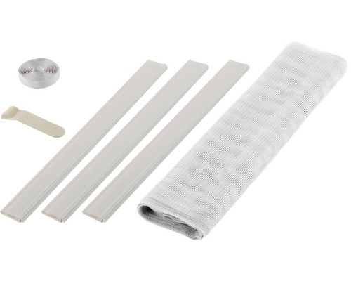 Противомоскитная сетка Comfort, белая, для двери, 1.0x2.2 м, с крепежной лентой STAYER 12500-10-22