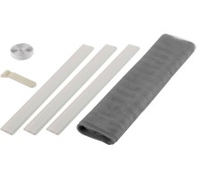 Противомоскитная сетка Comfort, серая, для двери, 1.0x2.2 м, с крепежной лентой STAYER 12501-10-22