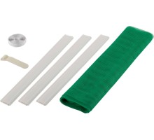 Противомоскитная сетка Comfort, зеленая, для двери, 1.0x2.2 м, с крепежной лентой STAYER 12502-10-22