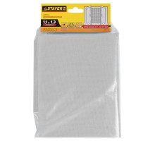 Противомоскитная сетка белая, для окон, 1.1x1.3 м STAYER 12515-11-13